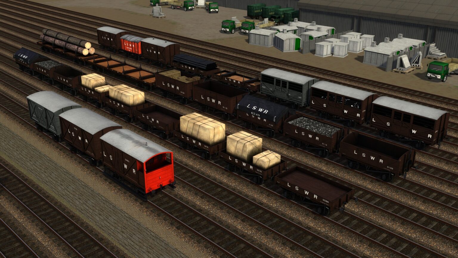 LSWR Wagon Pack 1 | Caledonia Works