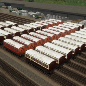 LNWR 4W Carriage Pack 1